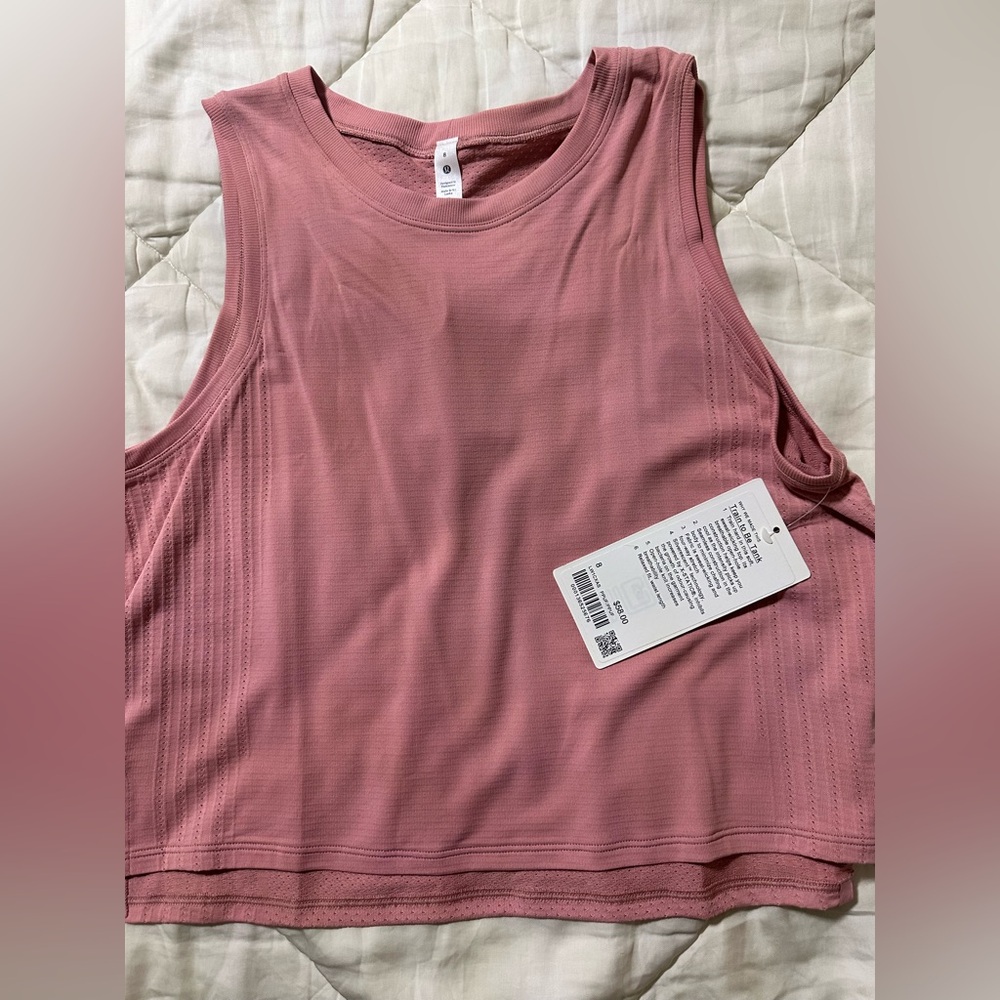 lululemon athletica Train to Be Tank size 8